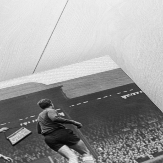 English League Division One match at Anfield by Alfred Markey
