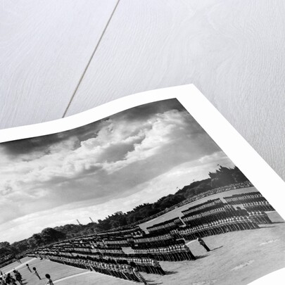 The King presents new colours by Staff