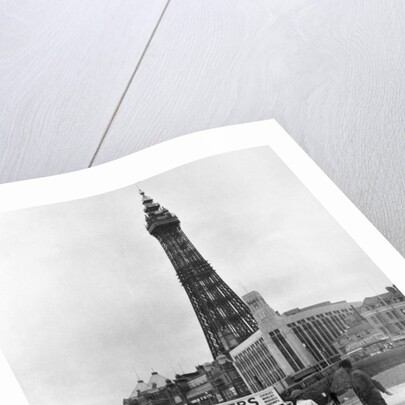 Oyster Stall in Blackpool 1960 by Staff
