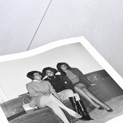 The Supremes at Heathrow by Crawshaw