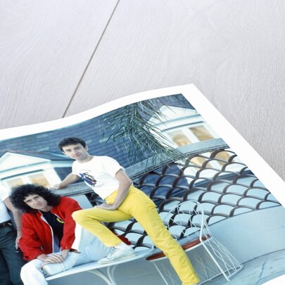 Rock band Queen 1981 by Kent Gavin