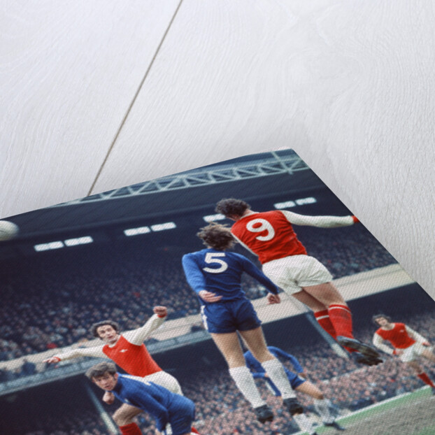 Arsenal v Chelsea league match April 1971. by Staff