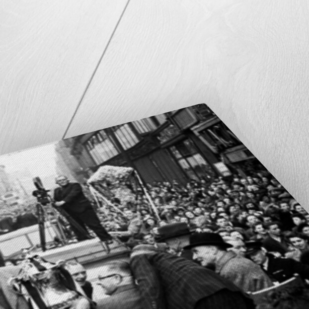 Derby FA Cup winning team homecoming 1946 by Greaves