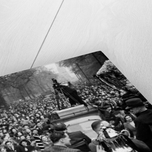 Derby FA Cup winning team homecoming 1946 by Greaves