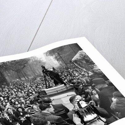 Derby FA Cup winning team homecoming 1946 by Greaves