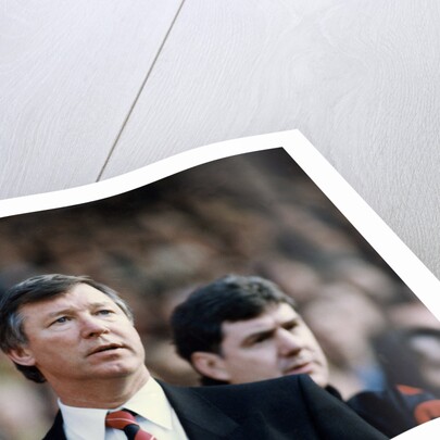 Manchester United manager Alex Ferguson by Featherstone