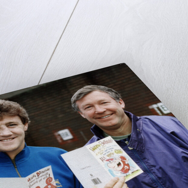 Manchester United manager Alex Ferguson and Steve Bruce by Fox