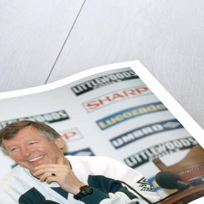 Manchester United manager Alex Ferguson by Eric Graham