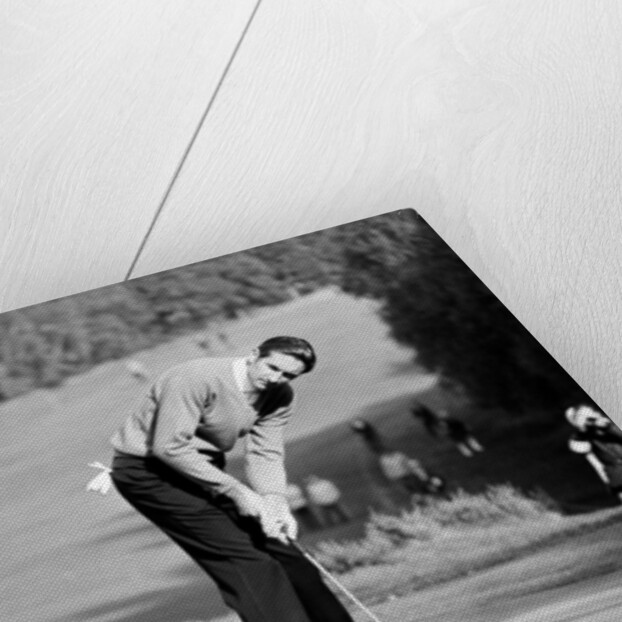 Golfer Charles Bob, 1968 by Michael Brennan