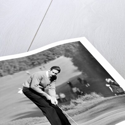 Golfer Charles Bob, 1968 by Michael Brennan