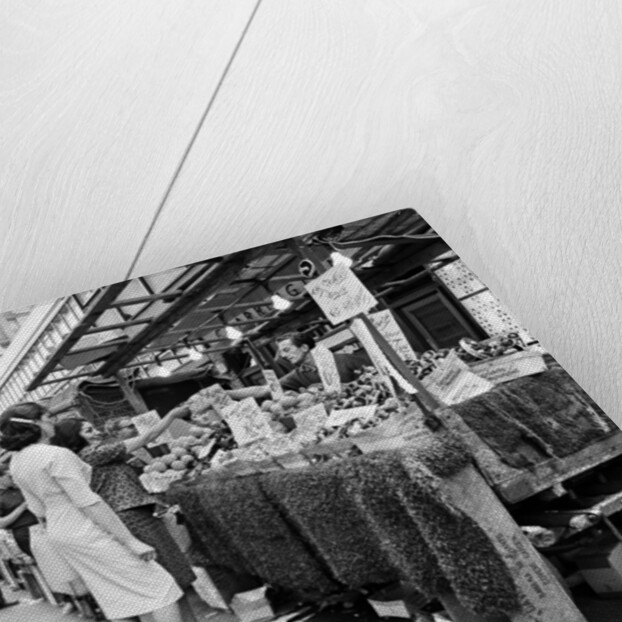 Soho Berwick Market 1963 by Staff