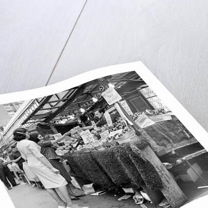 Soho Berwick Market 1963 by Staff