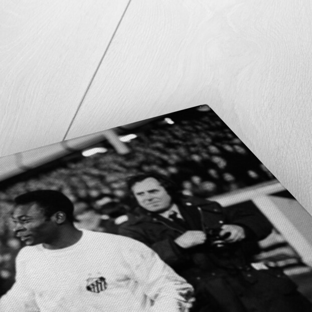 Pele in Birmingham 1972 by Birmingham Post and Mail Archive