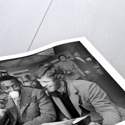 Pele in Birmingham 1972 by Birmingham Post and Mail Archive