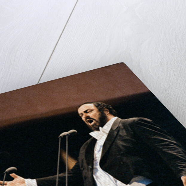 Luciano Pavarotti's free concert, Hyde Park, 1991 by Ken Lennox