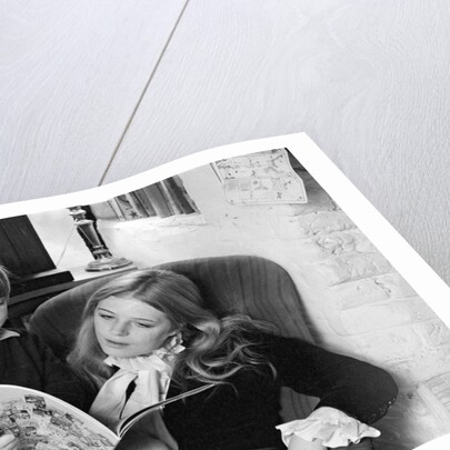 Marianne Faithfull 1971 by Bill Rowntree