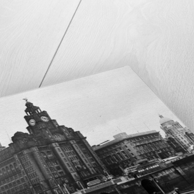 View of Liverpool 1954 by Bela Zola