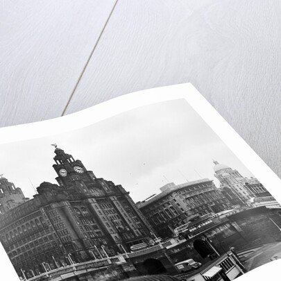 View of Liverpool 1954 by Bela Zola