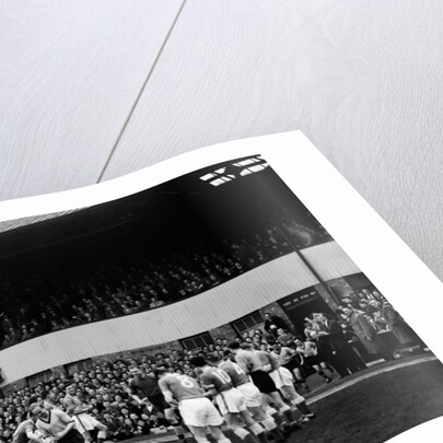 Wolverhampton Wanderers vs. Leicester 1959 by Bill Ellman