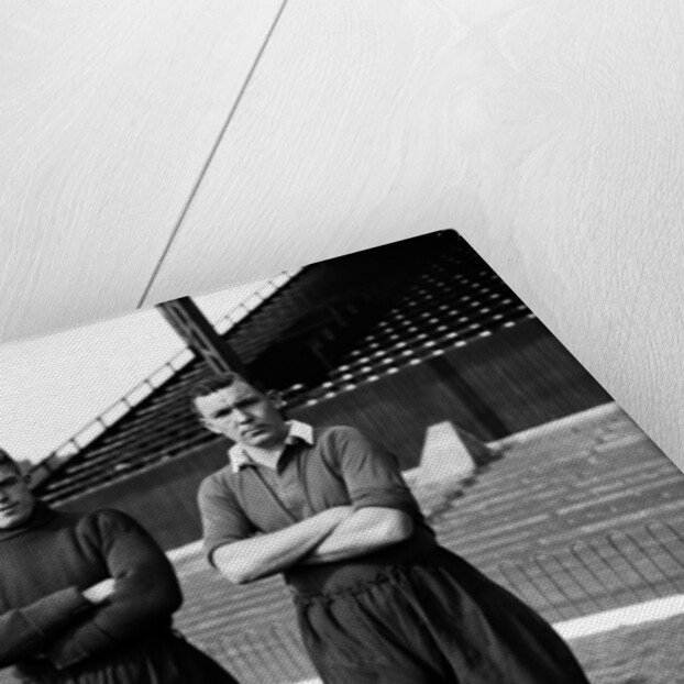 Sam Bartram and Bert Turner. by Reg Sayers