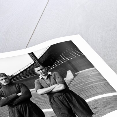 Sam Bartram and Bert Turner. by Reg Sayers