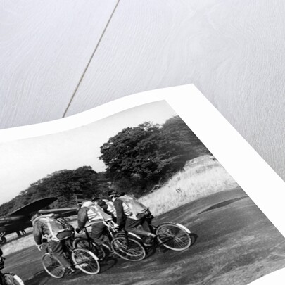 Aircrew members of the 106th Bomber Squadron by Staff