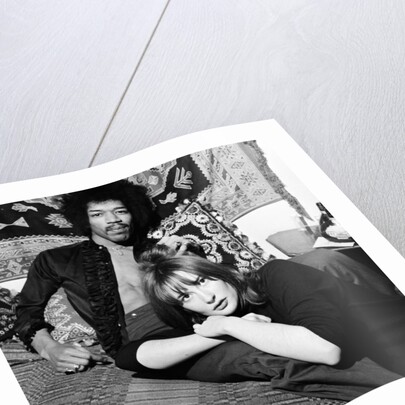 Jimi Hendrix, 1969 by Harlow Eric