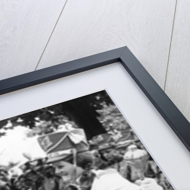 The Princess Royal meets Drum Majorette Sylvia Moran, of the Washington Grey's Jazz Band. by Staff