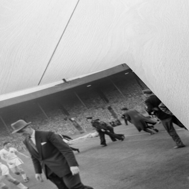 FA Cup Final 1957 by Ley Charman