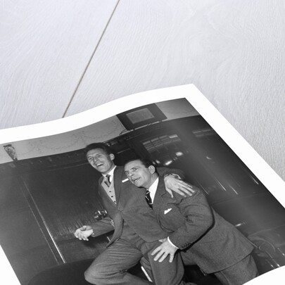 Bruce Forsyth and Norman Wisdom, 1959 by Geoff Thomas