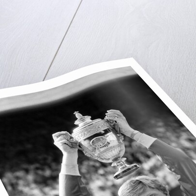 Boris Becker wins Wimbledon 1985 by Staff