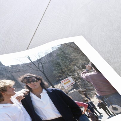 Wham visit to China 1985 by Kent Gavin