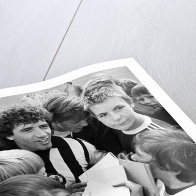 Keegan signs for Newcastle United August 1982 by Staff