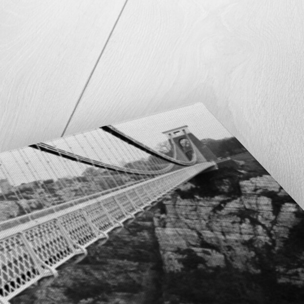 Clifton Suspension Bridge, Bristol, 1967. by Arthur Sidey