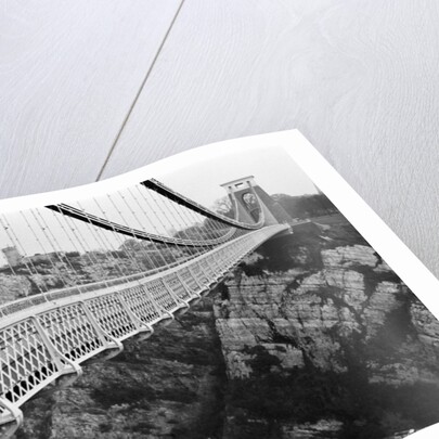 Clifton Suspension Bridge, Bristol, 1967. by Arthur Sidey