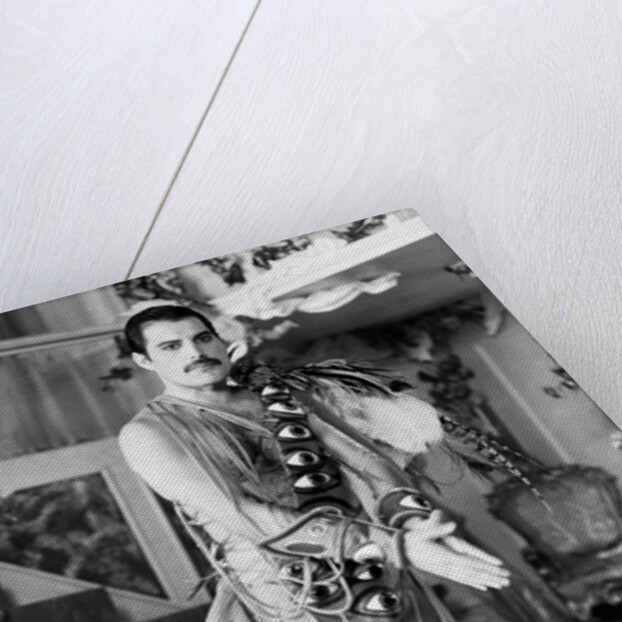 Queen making music video 1984 by Mike Maloney