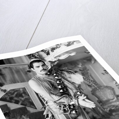 Queen making music video 1984 by Mike Maloney