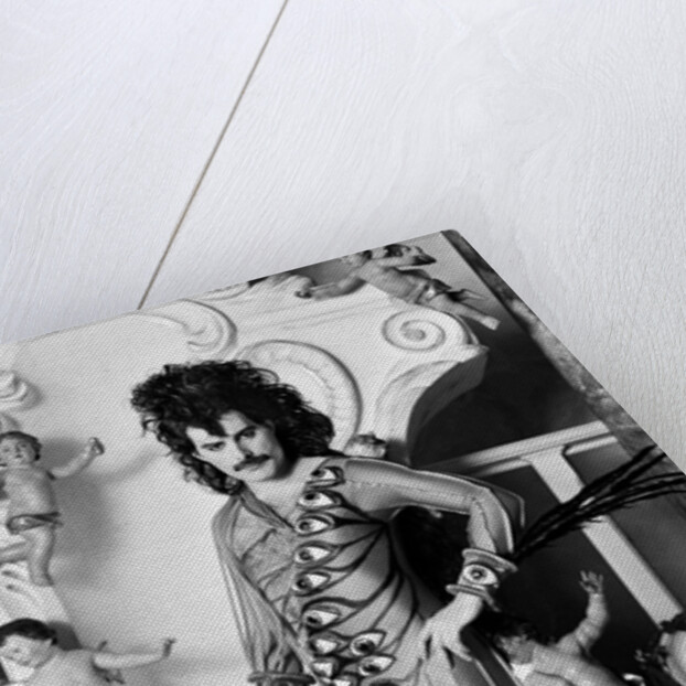 Queen making music video 1984 by Mike Maloney