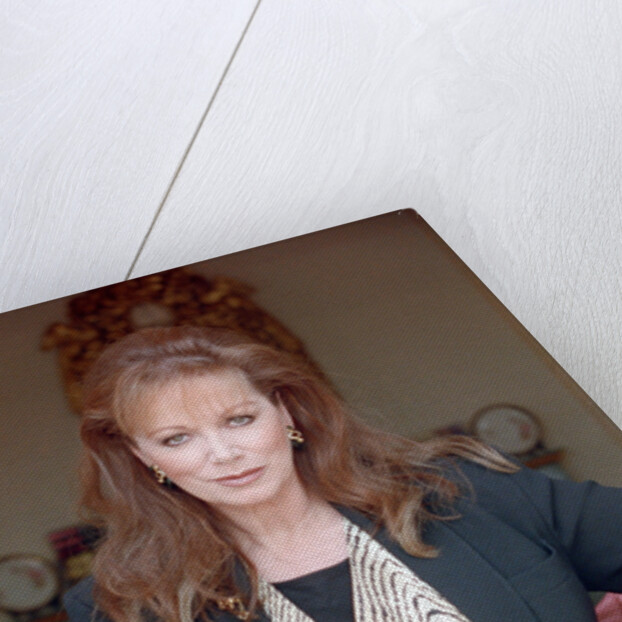 Jackie Collins. Pictured in London, March 1993 by Wright