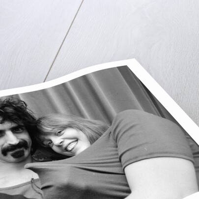 Frank Zappa, pictured in London in 1971 by Bill Rowntree