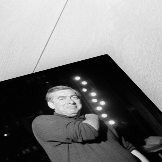 Tony Hancock on the stage of The London Palladium by Roy Illingworth
