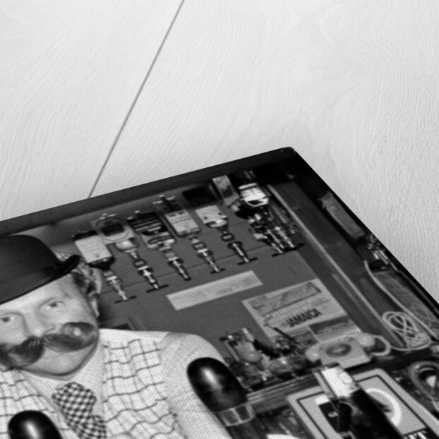 Bobby Moore preparing for the opening of his own public house by Kent Gavin