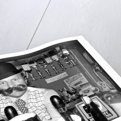 Bobby Moore preparing for the opening of his own public house by Kent Gavin