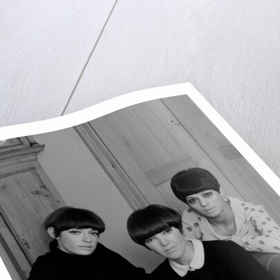 Susan Gellard, Mary Quant and Jan De Souza with their Vidal Sassoon hairstyles by Unknown