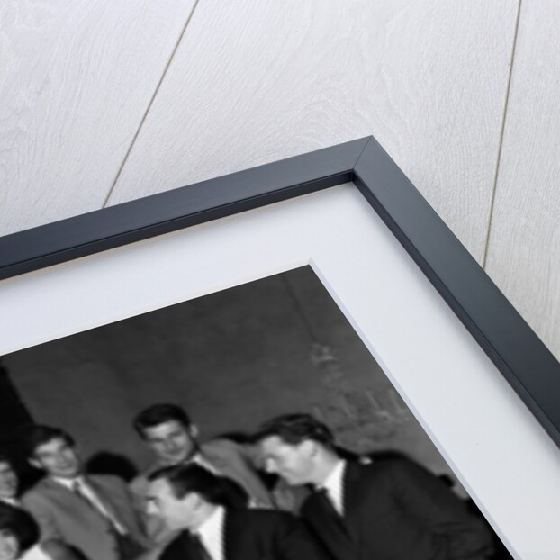 Shirley Bassey and the Liverpool Team by Sayle