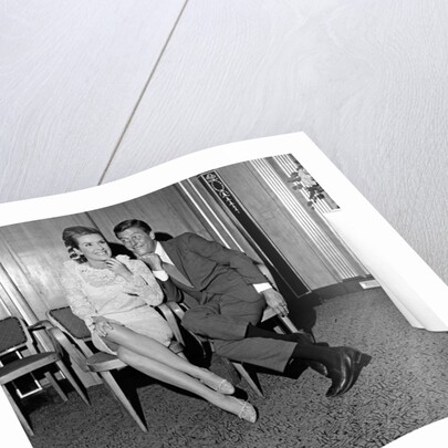 Dick Van Dyke and Sally Ann Howes at The Dorchester Hotel by Maurice Kaye