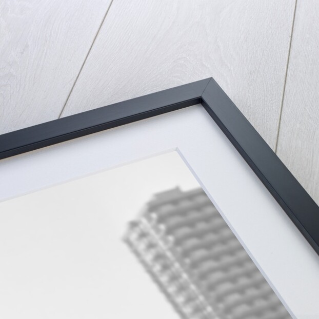 Young boy playing cowboys in Collyhurst by Dennis Hussey