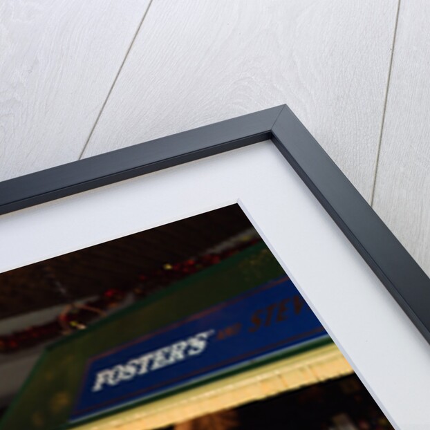 Steve Davis visits Courage brewery, 1995 by Staff