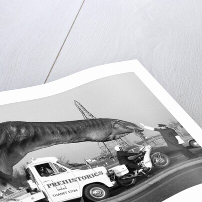 Dinosaur on the move in Kent by Ron Burton