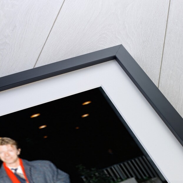 David Bowie at London Airport. by Crawshaw